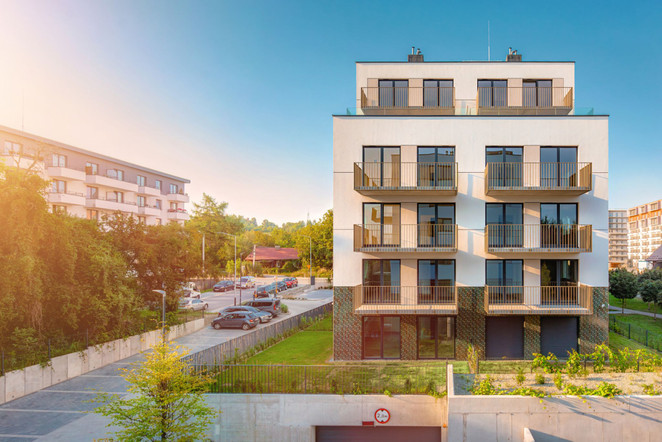 Morizon WP ogłoszenia | Mieszkanie w inwestycji Mieszkaj w Mieście - Zacisze Banacha, Kraków, 66 m² | 0537