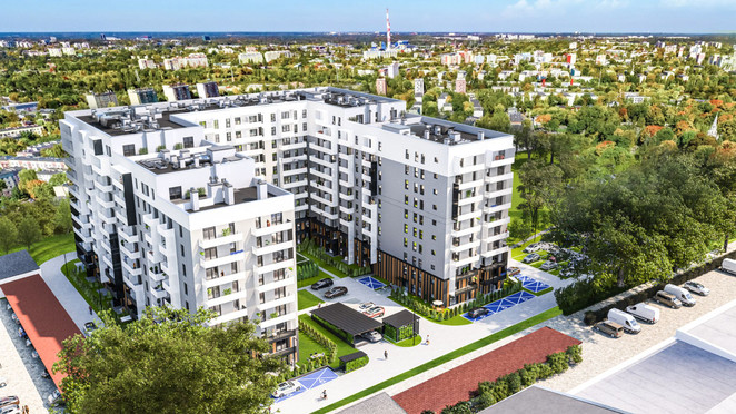 Morizon WP ogłoszenia | Mieszkanie w inwestycji Murapol Argentum, Łódź, 33 m² | 8409