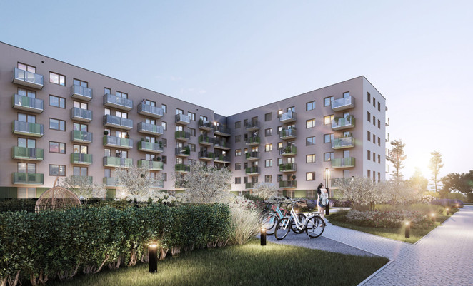 Morizon WP ogłoszenia | Mieszkanie w inwestycji City Vibe - budynek River View, Kraków, 43 m² | 9956