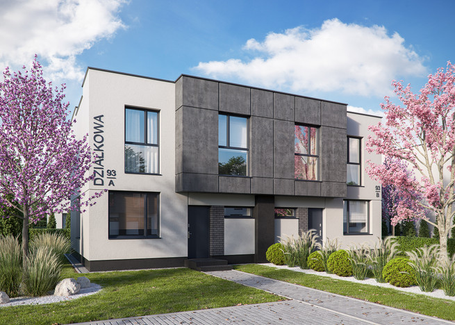 Morizon WP ogłoszenia | Dom w inwestycji Kabacka Przystań Gardens II, Józefosław, 94 m² | 5377