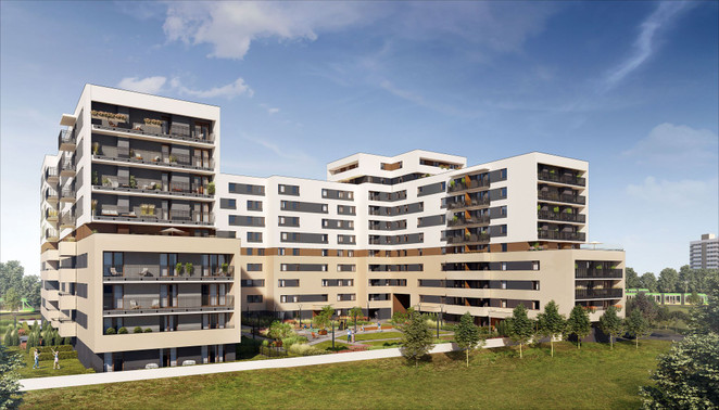 Morizon WP ogłoszenia | Mieszkanie w inwestycji Przy Unii, Poznań, 64 m² | 0574