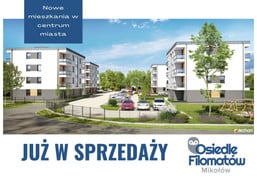 Morizon WP ogłoszenia | Nowa inwestycja - Osiedle Filomatów Mikołów, Mikołów ul. Hubera, 39-43 m² | 9384
