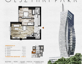 Mieszkanie w inwestycji Olszynki Park, Rzeszów, 70 m²