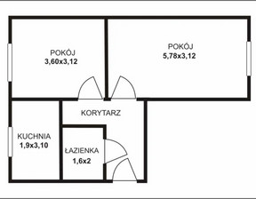 Mieszkanie na sprzedaż, Łódź Bałuty, 45 m²