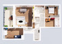 Morizon WP ogłoszenia | Mieszkanie na sprzedaż, Sosnowiec Sielec, 87 m² | 6258