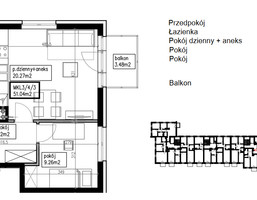 Morizon WP ogłoszenia | Mieszkanie na sprzedaż, Wrocław Polanowice, 51 m² | 8032