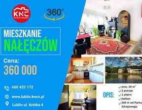 Mieszkanie na sprzedaż, Nałęczów, 39 m²