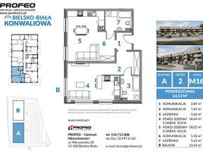 Mieszkanie na sprzedaż, Bielsko-Biała Śródmieście Bielsko, 63 m²
