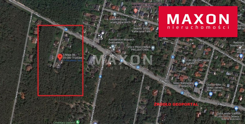 Działka na sprzedaż, Hornówek 3 maja , 1500 m² | Morizon.pl | 8851