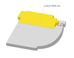 Lokal handlowy do wynajęcia, Kraków Borek Fałęcki, 1200 m²