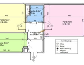 Mieszkanie na sprzedaż, Warszawa Bielany, 49 m²