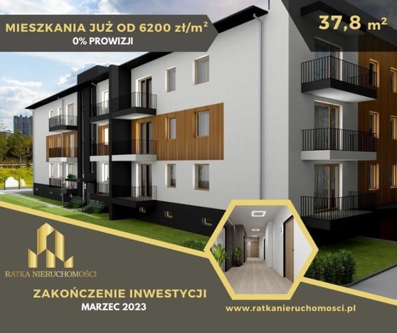 Morizon WP ogłoszenia | Kawalerka na sprzedaż, Dąbrowa Górnicza Mydlice, 38 m² | 1239