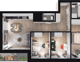 Morizon WP ogłoszenia | Mieszkanie w inwestycji Zamienie Park, Zamienie, 68 m² | 7908