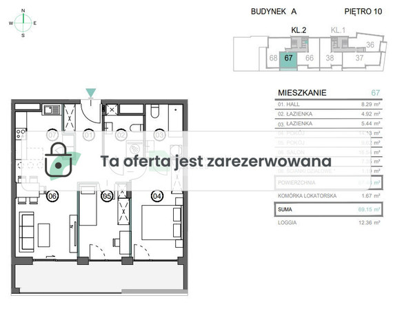 Morizon WP ogłoszenia | Mieszkanie na sprzedaż, Kraków Grzegórzki, 67 m² | 5951