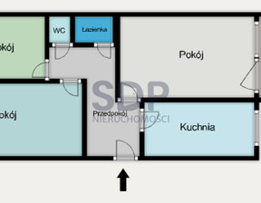 Mieszkanie na sprzedaż, Wrocław Gądów Mały, 61 m²