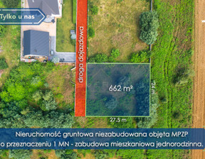Działka na sprzedaż, Częstochowa Wyczerpy-Aniołów, 662 m²