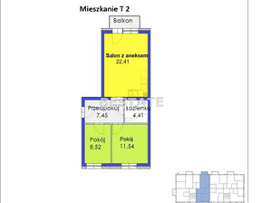 Mieszkanie na sprzedaż, Oborniki Śląskie, 55 m²