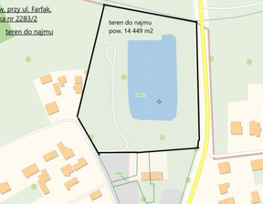 Działka do wynajęcia, Łuków Farfak, 14449 m²