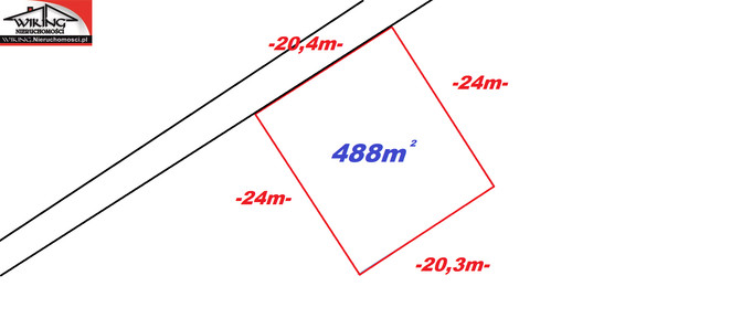 Morizon WP ogłoszenia | Działka na sprzedaż, Nowa Wieś, 488 m² | 3103
