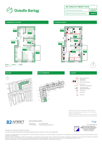 Mieszkanie w inwestycji Osiedle Bartąg, Olsztyn, 47 m² | Morizon.pl | 1715