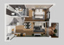 Morizon WP ogłoszenia | Mieszkanie w inwestycji Apartamenty nad Rzeką, Wrocław, 43 m² | 7907