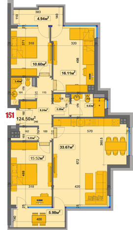 Morizon WP ogłoszenia | Mieszkanie na sprzedaż, 151 m² | 3757