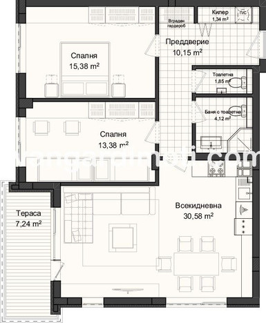 Morizon WP ogłoszenia | Mieszkanie na sprzedaż, 119 m² | 7823